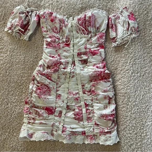 For Love and Lemons Mills Mini Dress, XS - Picture 8 of 13